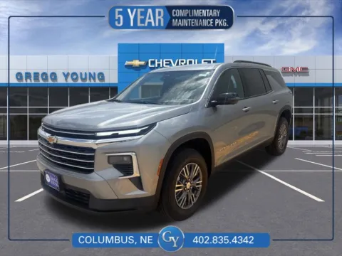 Gray 2026 Chevrolet Traverse LT for sale in Columbus, NE