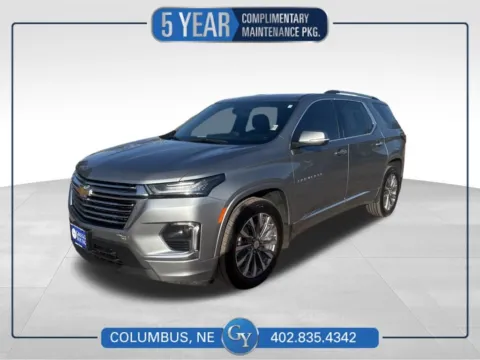 Gray 2023 Chevrolet Traverse Premier for sale in Columbus, NE