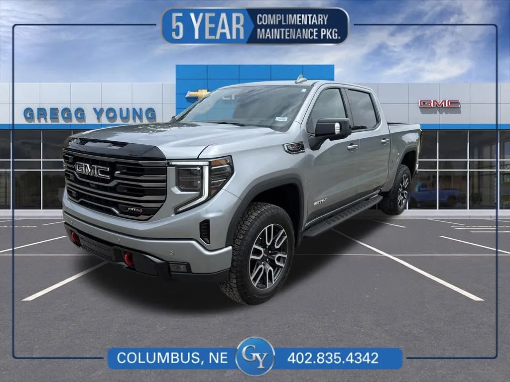 Gray 2026 GMC Sierra 1500 AT4 for sale in Columbus, NE