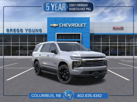 Gray 2026 Chevrolet Tahoe Premier for sale in Columbus, NE