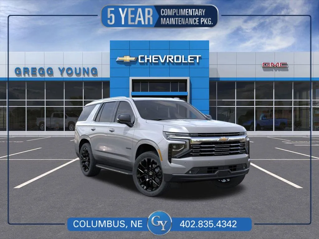 Gray 2026 Chevrolet Tahoe Premier for sale in Columbus, NE