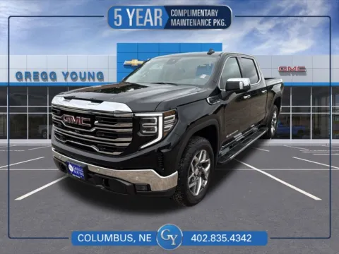 Black 2026 GMC Sierra 1500 SLT for sale in Columbus, NE