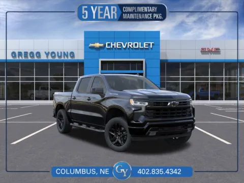 Black 2026 Chevrolet Silverado 1500 RST for sale in Columbus, NE