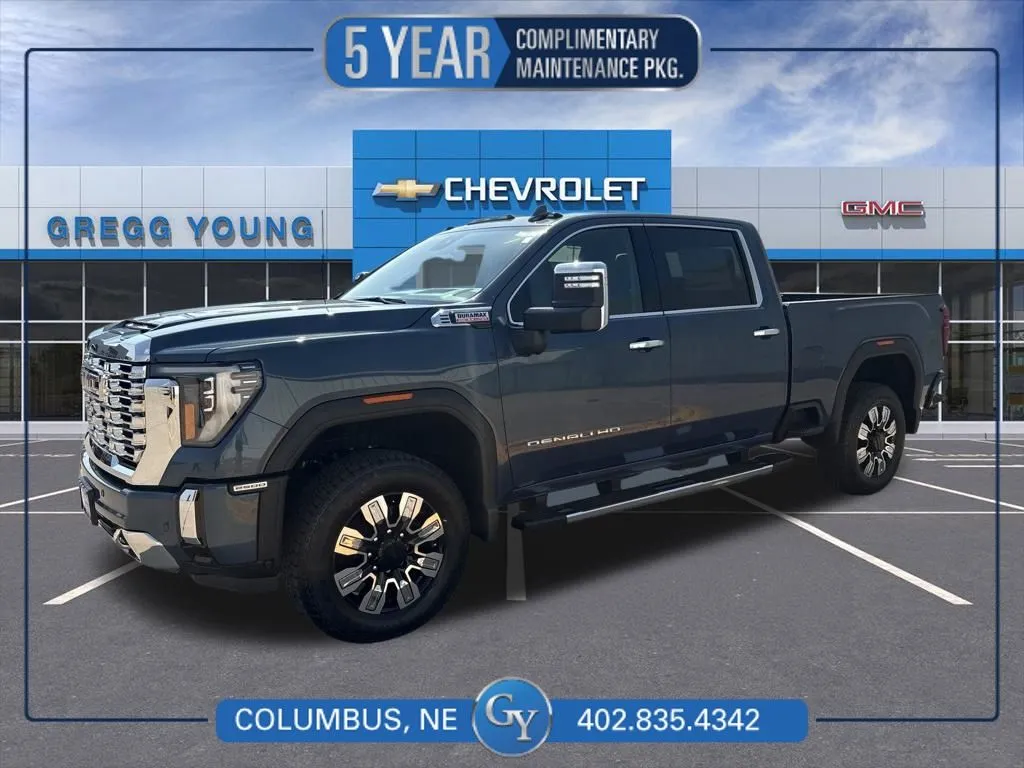 Blue 2026 GMC Sierra 2500 HD Denali for sale in Columbus, NE