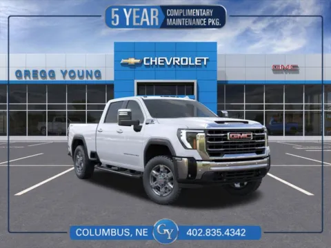 White 2026 GMC Sierra 2500HD SLT for sale in Columbus, NE