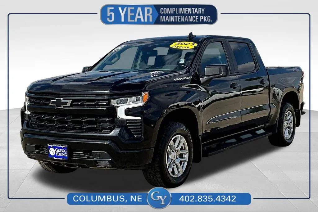 Black 2023 Chevrolet Silverado 1500 RST for sale in Columbus, NE