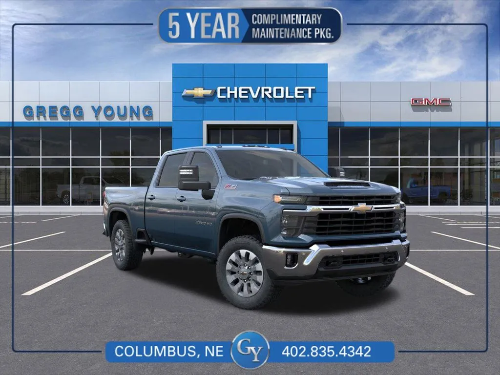 Blue 2026 Chevrolet Silverado 2500 HD LT for sale in Columbus, NE