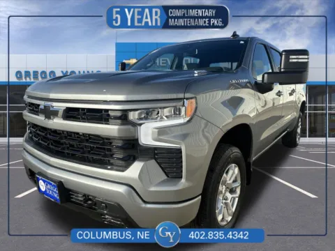 Gray 2026 Chevrolet Silverado 1500 RST for sale in Columbus, NE