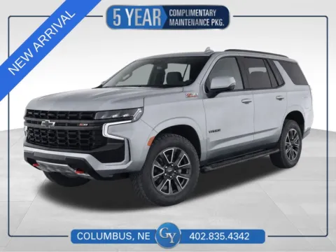Gray 2024 Chevrolet Tahoe Z71 for sale in Columbus, NE