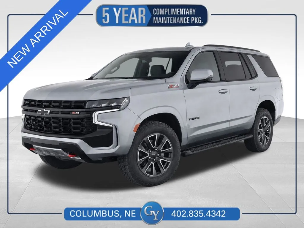 Gray 2024 Chevrolet Tahoe Z71 for sale in Columbus, NE
