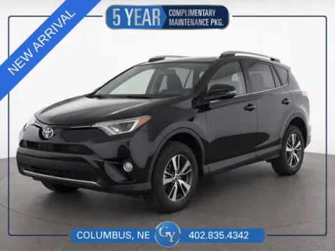Black 2016 Toyota RAV4 XLE for sale in Columbus, NE