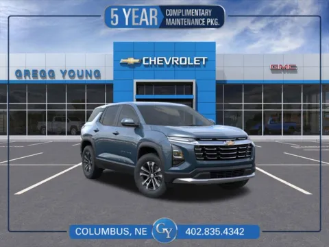 Blue 2027 Chevrolet Equinox LT for sale in Columbus, NE