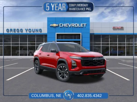 Red 2027 Chevrolet Equinox RS for sale in Columbus, NE