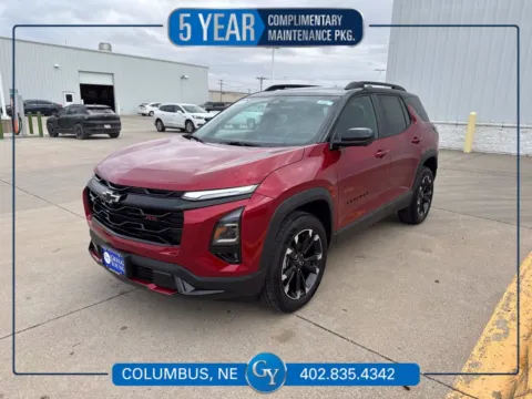 Red 2027 Chevrolet Equinox RS for sale in Columbus, NE