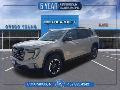 Gray 2027 GMC Acadia AT4 for sale in Columbus, NE
