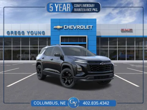 Black 2027 Chevrolet Equinox LT for sale in Columbus, NE