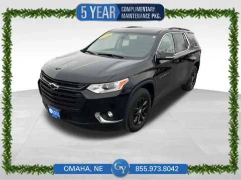 Black 2020 Chevrolet Traverse LT for sale in Omaha, NE
