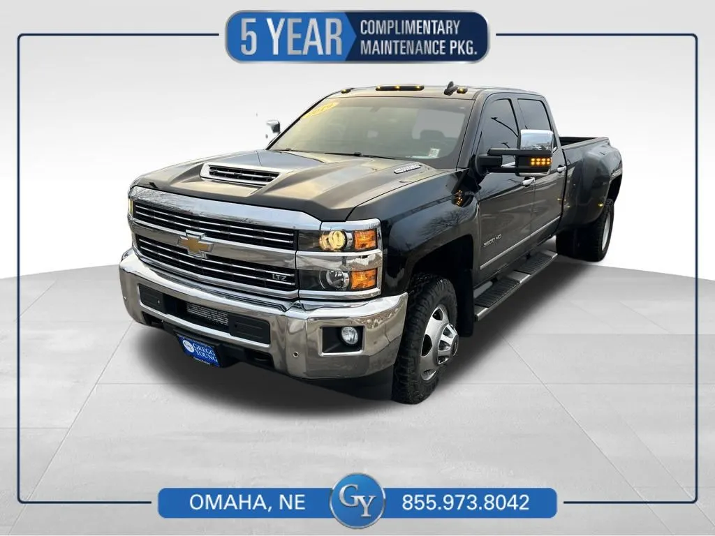 Black 2019 Chevrolet Silverado 3500HD LTZ for sale in Omaha, NE