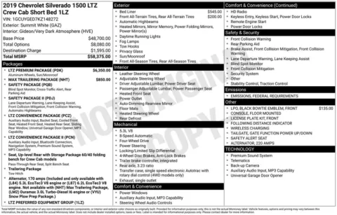 Photos of 2019 Chevrolet Silverado 1500 LTZ for sale in Omaha, NE at Gregg Young Chevrolet - Omaha