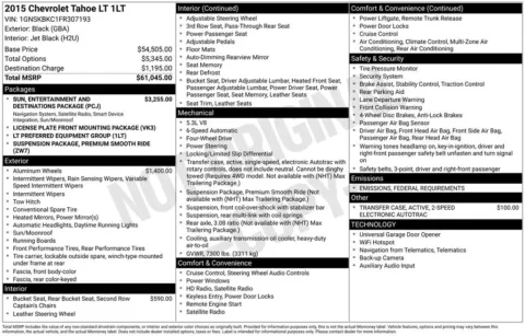 Photos of 2015 Chevrolet Tahoe LT for sale in Omaha, NE at Gregg Young Chevrolet - Omaha