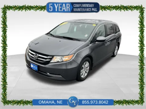 Gray 2014 Honda Odyssey EX-L for sale in Omaha, NE