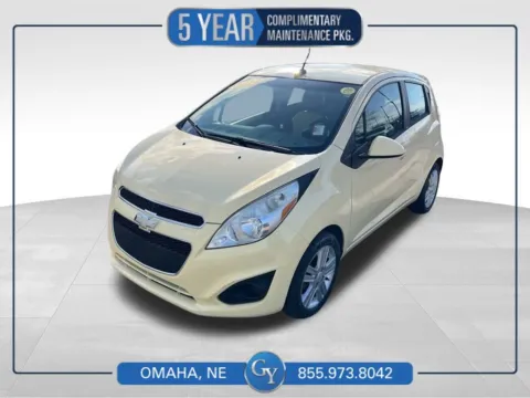 Yellow 2014 Chevrolet Spark 1LT for sale in Omaha, NE
