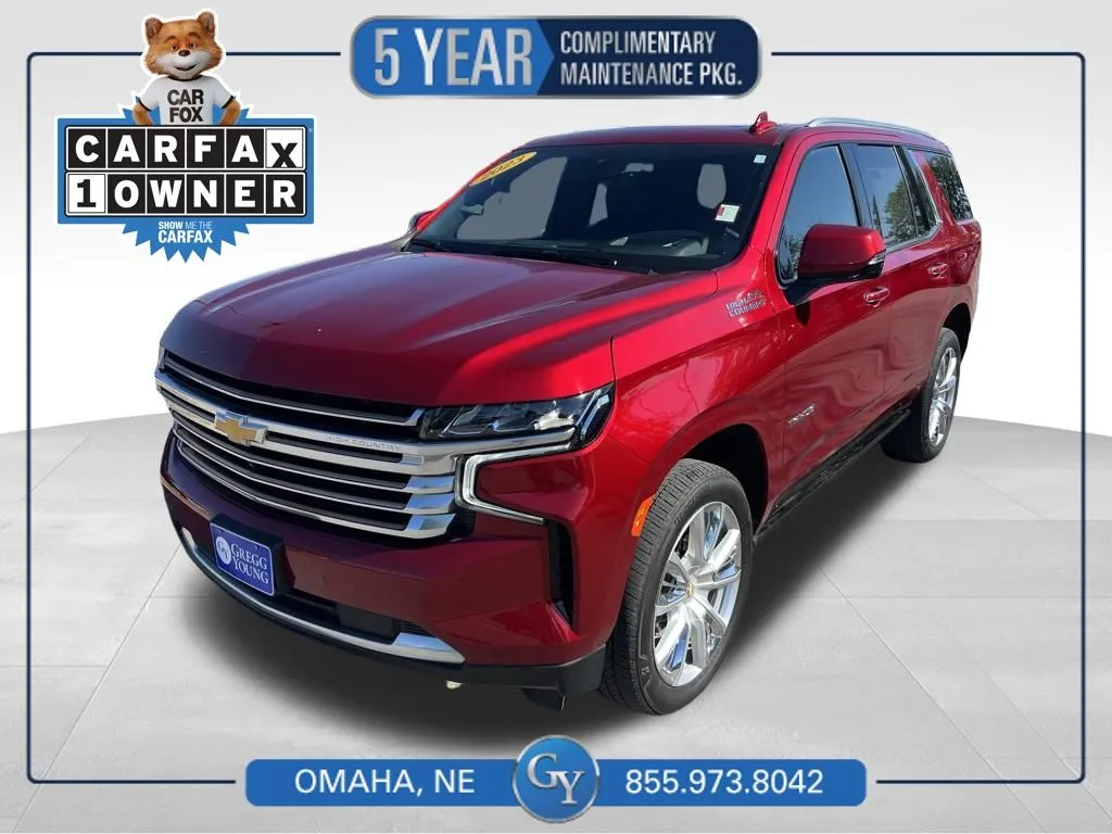 Red 2023 Chevrolet Tahoe High Country for sale in Omaha, NE