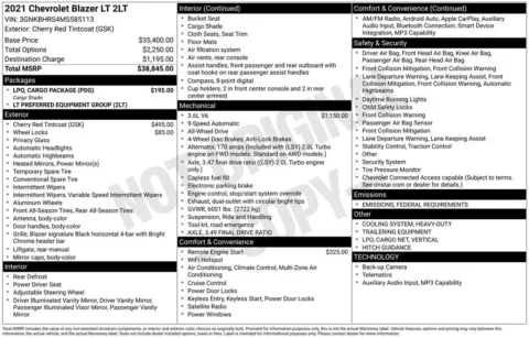 Photos of 2021 Chevrolet Blazer LT for sale in Omaha, NE at Gregg Young Chevrolet - Omaha