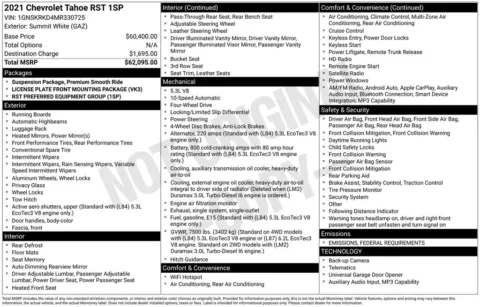 Photos of 2021 Chevrolet Tahoe RST for sale in Omaha, NE at Gregg Young Chevrolet - Omaha