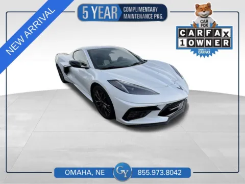 White 2023 Chevrolet Corvette Stingray for sale in Omaha, NE