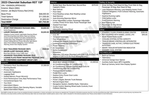 Photos of 2023 Chevrolet Suburban RST for sale in Omaha, NE at Gregg Young Chevrolet - Omaha