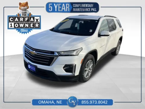 White 2022 Chevrolet Traverse LT for sale in Omaha, NE