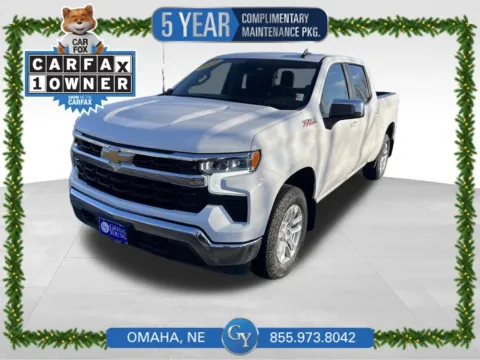White 2022 Chevrolet Silverado 1500 LT for sale in Omaha, NE
