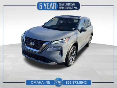 Gray 2021 Nissan Rogue SL for sale in Omaha, NE