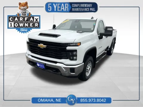 White 2025 Chevrolet Silverado 2500HD Work Truck for sale in Omaha, NE