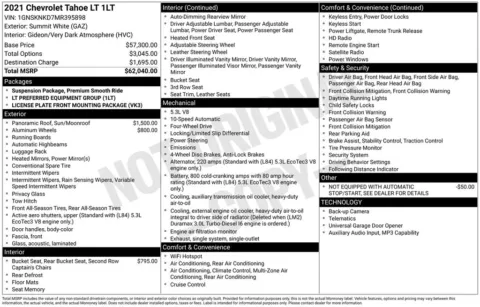 Photos of 2021 Chevrolet Tahoe LT for sale in Omaha, NE at Gregg Young Chevrolet - Omaha