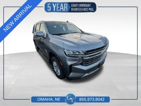 Gray 2021 Chevrolet Tahoe LT for sale in Omaha, NE