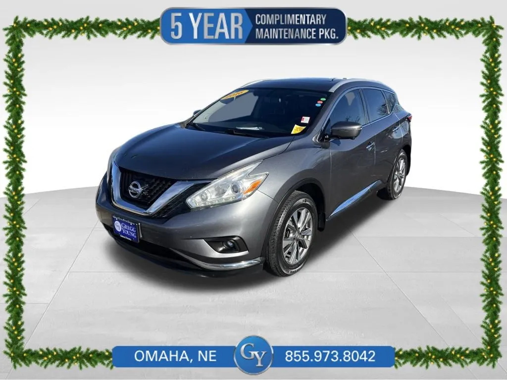 Gray 2016 Nissan Murano SL for sale in Omaha, NE