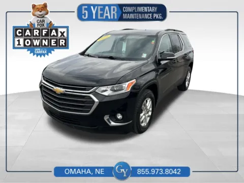 Black 2020 Chevrolet Traverse LT for sale in Omaha, NE
