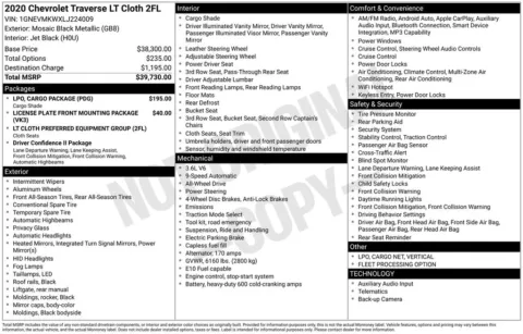 Photos of 2020 Chevrolet Traverse LT for sale in Omaha, NE at Gregg Young Chevrolet - Omaha