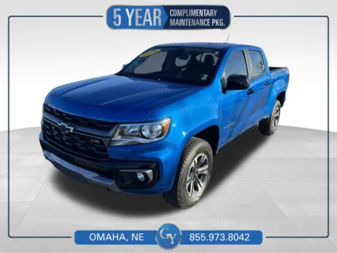 Blue 2022 Chevrolet Colorado Z71 for sale in Omaha, NE