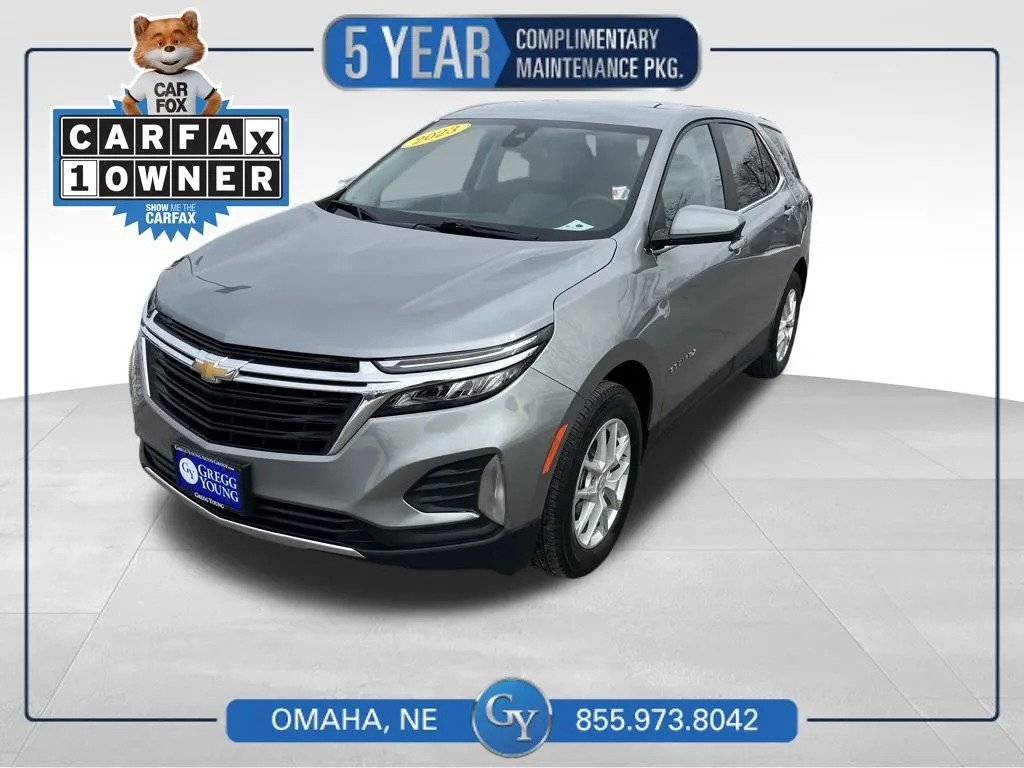 Gray 2023 Chevrolet Equinox LT for sale in Omaha, NE