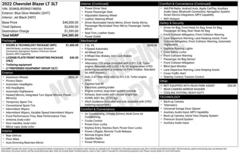 Photos of 2022 Chevrolet Blazer LT for sale in Omaha, NE at Gregg Young Chevrolet - Omaha