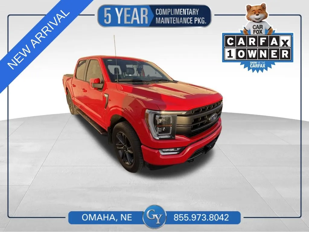 Red 2023 Ford F-150 Lariat for sale in Omaha, NE