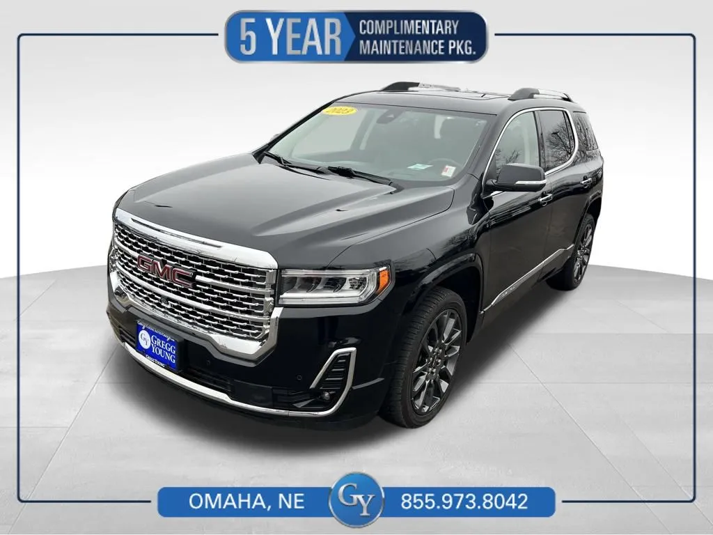 Black 2023 GMC Acadia Denali for sale in Omaha, NE