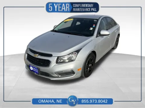 Silver 2016 Chevrolet Cruze Limited 1LT for sale in Omaha, NE