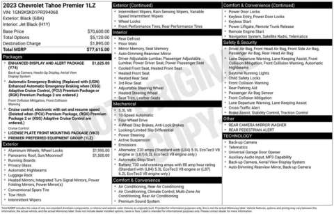 Photos of 2023 Chevrolet Tahoe Premier for sale in Omaha, NE at Gregg Young Chevrolet - Omaha