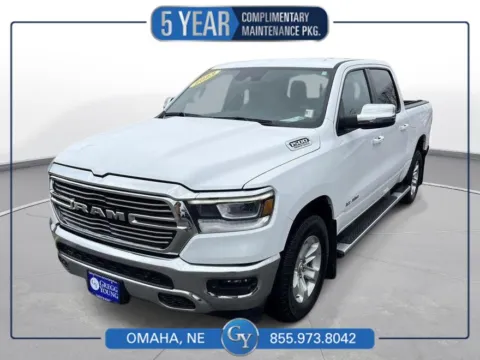 White 2023 Ram 1500 Laramie for sale in Omaha, NE
