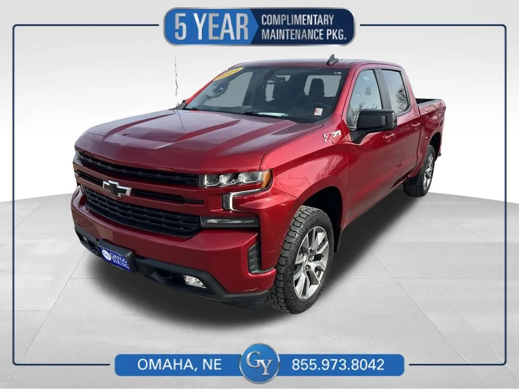 Red 2021 Chevrolet Silverado 1500 RST for sale in Omaha, NE