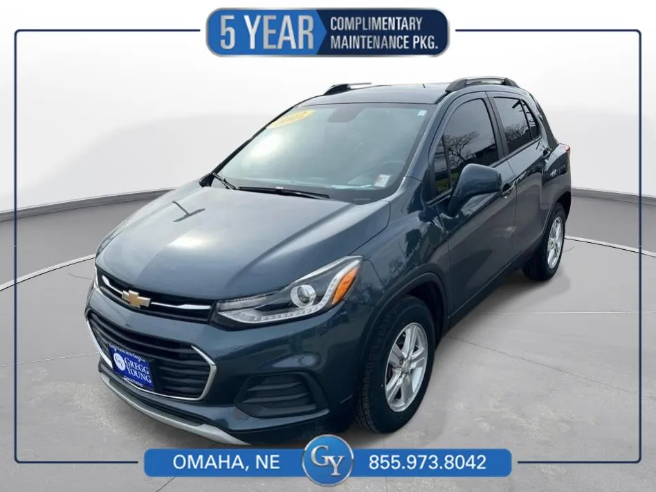 Gray 2022 Chevrolet Trax LT for sale in Omaha, NE